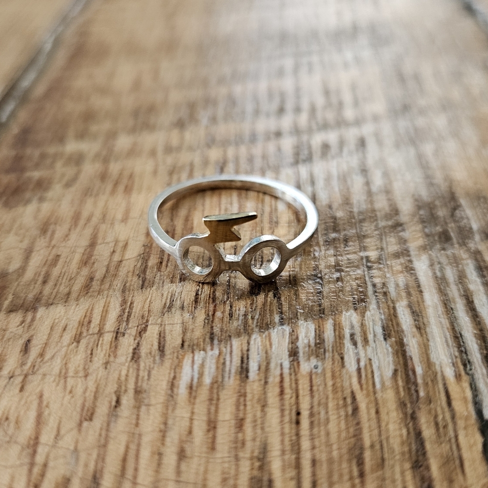Harry Potter ring sterling silver